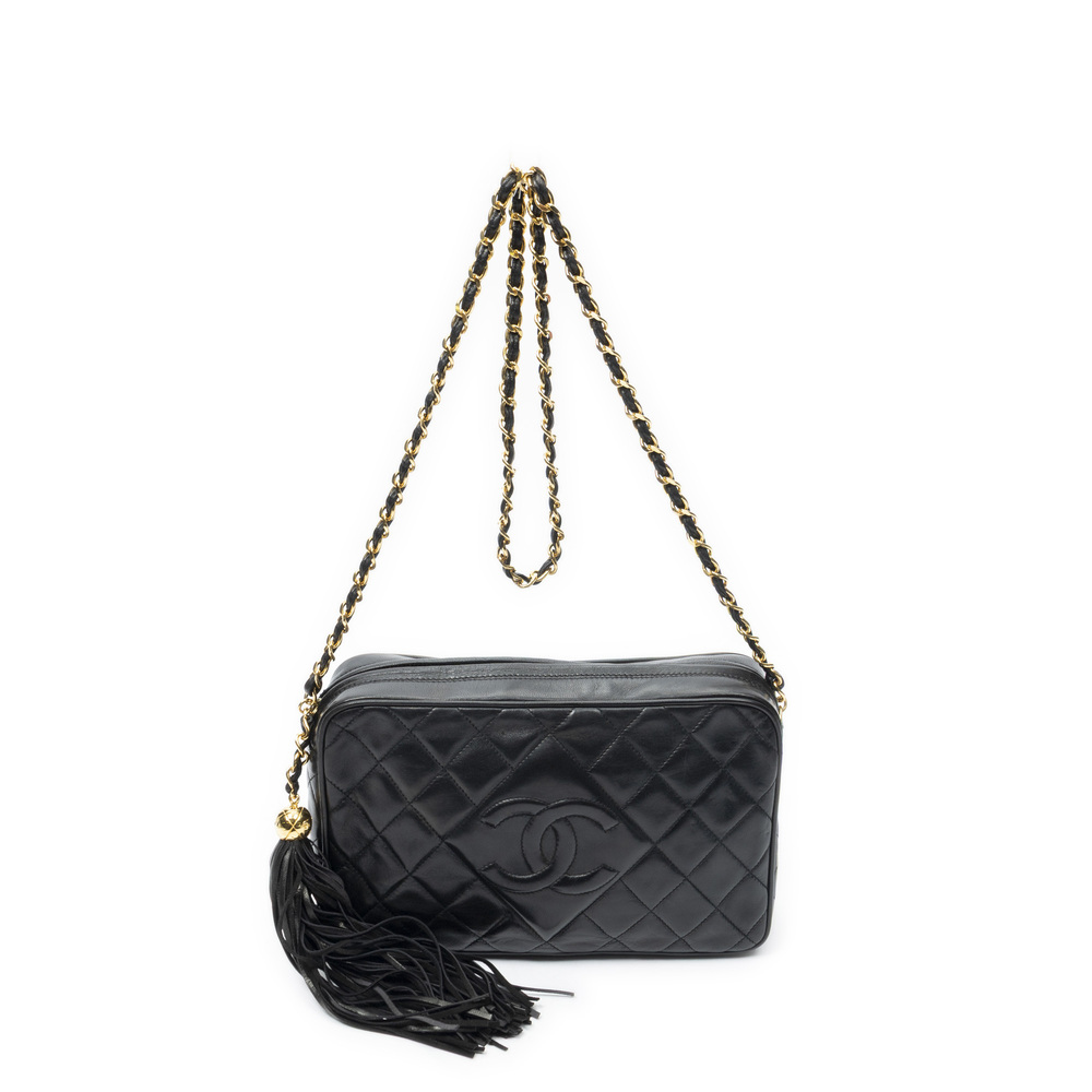 Chanel CC Tassel Camera Crossbody